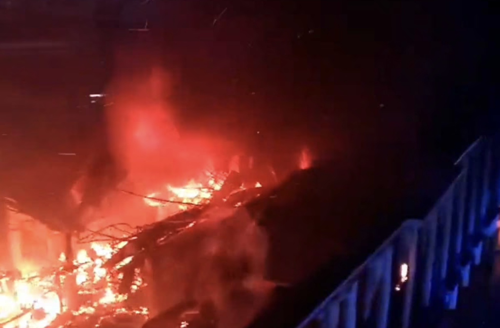 Massive Fire In Plastic Scrap Warehouse of Hindon Vihar, Ghaziabad